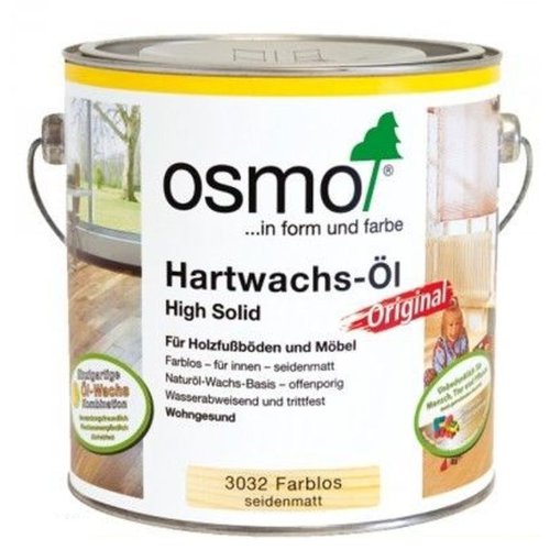 Preisvergleich Produktbild Osmo Hartwachs-Öl Original 3032 Farblos Seidenmatt 10 Liter