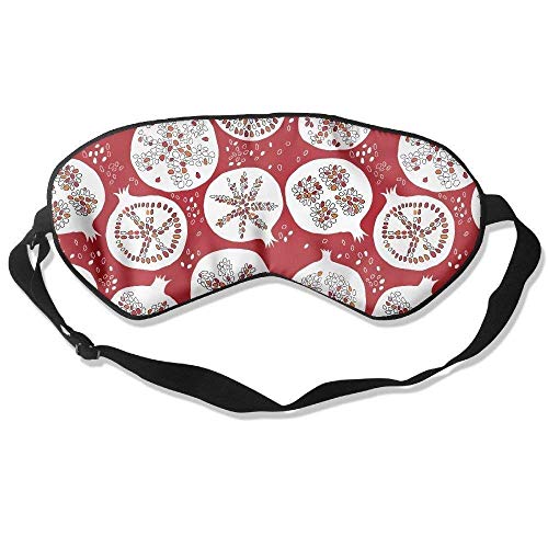 Adult Children Unisex Red Pomegranate Fruit Eyeshade Sleep Mask Eye Mask
