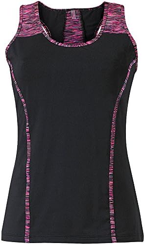 Scuba Active Women's Sports Vest Sleeveless Top T-Shirt Gym Workout Fitness