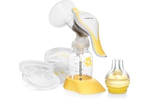 Medela Harmony manuell bröstpump - kompakt design med PersonalFit Flex sugdel och stimuleringsfunktion