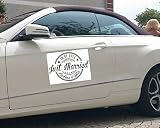 magnetschilder hochzeit Veredeln Sie Ihr Hochzeitsauto und geben Sie dem Wagen somit einen ganz persönlichen, abgestimmten Look.