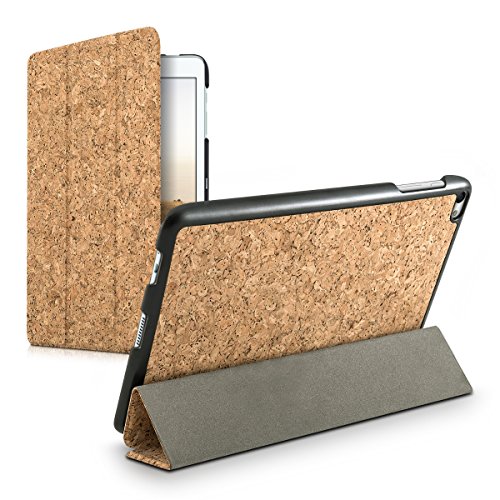 kwmobile Kork Smart Cover für Huawei MediaPad T2 10.0 Pro Hellbraun mit Ständer - 5