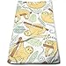 Produktbild ewtretr Luxus Handtücher, Cute Sloth Seamless Pattern Microfiber Lightweight Soft Fast Drying for Gym Beach Travel Fitness Exercise Yoga