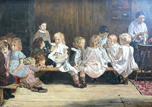 Preisvergleich Produktbild Max Liebermann: École Maternelle à Amsterdam, 1880