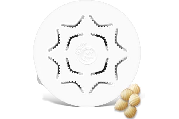MY Pasta Conchiglie Rigate S - Matrices de découpe pour machine à pâtes - Matrices à pâtes Advance pour la maison - Compatible avec Philips série 7000