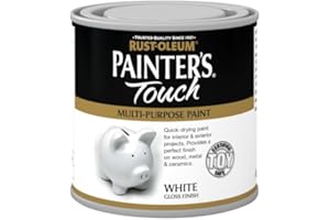 Rust-Oleum AMZ0001 250ml Painter's Touch Toy-Safe Paint - White Gloss