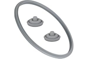 ALGOMAS® Confezione di guarnizione e 2 guarnizioni indicatore di cottura WMF | Gomma pentola wmf perfect | Guarnizione in gomma | ricambi pentola wmf perfect | WMF perfect plus | Pentola wmf perfect |