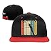 Produktbild short caps Vintage Style Rowing Silhouette Men Women Hip Hop Baseball Caps Red
