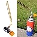 Produktbild overlookTW Taschenlampe, Outdoor Butan Flamme Schweißbrenner Jet Brenner, Camping Picknick Heizung Grill Backenwerkzeuge (Nicht Nachfüllungen) opportune Good-Looking