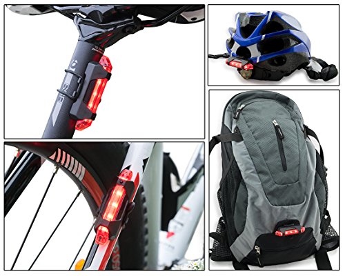 Echelon Line ™ PRO USB Wiederaufladbares Fahrradlicht Set. EUROPÄISCHER VERKÄUFER versendet AUS DEUTSCHLAND! - 3