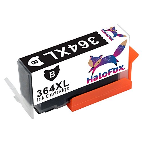 HaloFox 5 Tintenpatronen 364XL Combo Multipack 364 XL Hohe Ausbeute Druckerpatronen Kompatibel für HP DeskJet 3520 3070A OfficeJet 4620 Photosmart 5510 5514 5515 5520 5524 5525 6510 6520 7510 7520 e-All-in-One Drucker Photosmart Plus B209a C5380 C6380 All-in-One Drucker Photosmart D5460 B010a Premium C310a - 2