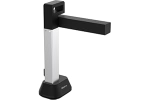 ‎IRISCAN IRIScan Desk Scanner buchscanner, OCR Dokumentenscanner 8MP - 12MP extrapoliert Visualizer -v6: PDF-Editor, tragbarer Scanner, AI-Flachlegung-Auto-Scan-Finger-Verstecken, a4 Scanner WinMac