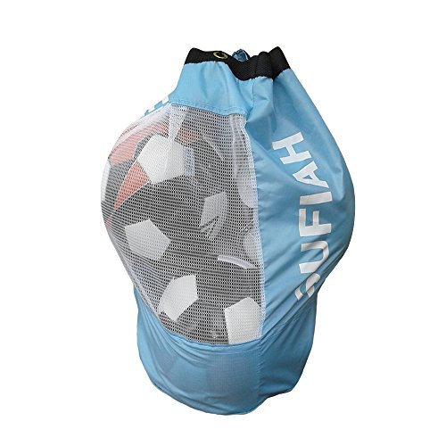 12 Balls Heavy Duty Football Bag Soccer Ball Holder Shoulder Strap  Training Bags