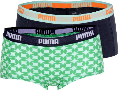 PUMA Damen Unterhose RETRO DOTS MINI SHORT