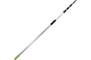 Axis Line | Profi Teleskopstange 6 Meter | 6 Stangen wählbar 1,7/3 /4/4.5/6 Meter | Profi Edition mit Gleitstein + Grip Protector | Reinigen von Glas Fenster Terassendach Solar (6 M)