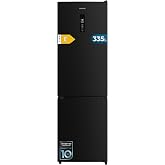 Cecotec Refrigerator Combi 335L No Frost Bolero CoolMarket Combi 335 Black E. Height 195 cm and 59.5 cm Width, Compressor Inv