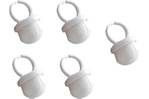 HDOYTXXM Lot de 5 pinceaux à poussière pour ongles - Pour retirer la poussière - Pinceau de manucure - Pour ongles