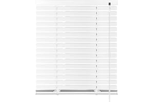 S SIENOC Veneziane in Alluminio,25mm visibilità, Protezione dalla Luce e ai Raggi Solari, Veneziane da Interno per Privacy e Protezione,con Clip e Cordino di Sicurezza Kit