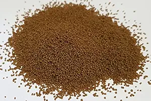 Fish Food (Granule, Small) (Brown) 900gm Size 0.6mm.(900gm)