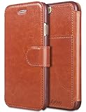 Taken iphone 6 wallet Case - iphone 6s Leather Case PU - Card Slot - Ultra Slim (Brown) (Electronics)