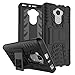 Produktbild XMT Xiaomi Redmi 4,Xiaomi Redmi 4 Pro,Xiaomi Redmi 4 Prime 5.0" Hülle,2 in 1 Silikon TPU + PC Hardback Dual-Werksoff Telefon Protictive Case Schutzhülle Cover für Xiaomi Redmi 4,Xiaomi Redmi 4 Pro,Xiaomi Redmi 4 Prime Smartphone (Schwarz)