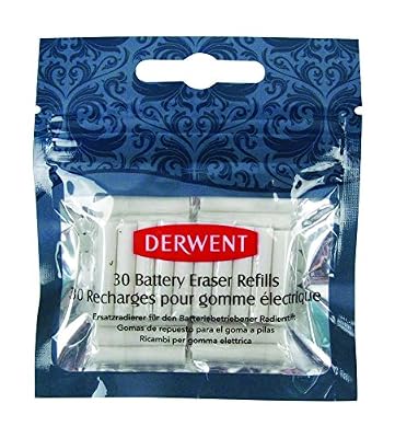 Derwent Boîte de 30 Gommes (Blanc)