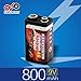 Produktbild Frontier DUPU 9V 800mAh USB Lithium Akku