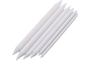 VEKTENXI Lot de 6 outils de dessin, esquisse, pastel, mélange, estompe, esquisse, dessin, outil créatif et utile