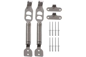 Xuniu Inoxydable Capot Ressorts Clips Capot Panneau Panneau Race Rally Paire Serrure pour Impreza EJ18