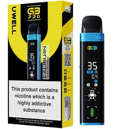 einweg e-zigarette 5 mg nikotin Uwell Caliburn GPP Replacement Pods | 4 & 3 Pack main image 0