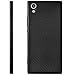 Produktbild zanasta Sony Xperia XA1 Ultra Hülle, Premium Schutzhülle Soft Flex Silikon Carbon Case TPU Slim Cover Handyhülle | Metallic Schwarz