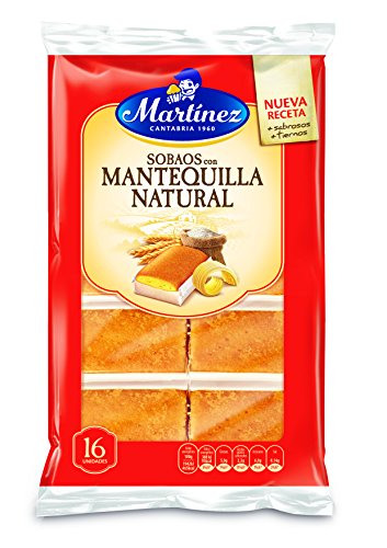 Martínez - Sobaos Con Mantequilla Natural (16 unidades), 320 g