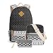 Produktbild Koolertron 3 leicht Laptop-Tasche + Umhängetasche + Geldbörse CUTE Casual Leinwand 35,6 cm Laptop Rucksack Messenger Bag Schule Rucksack schwarz