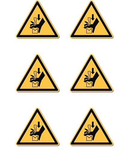 legionella preventie – STICKER 20 x 5 cm – ontruimingsplattegronden en pictogrammenwinkel