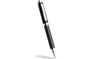 ARTÉ Splendida Penna a Sfera con Corpo in Carbonio, Refill Inchiostro Nero, Penna Elegante con Confezione Regalo, Professionale, da Ufficio, Idea Regalo per Lui e per Lei, 47430E