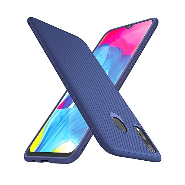 iBetter für Samsung Galaxy M2 Hülle, Ultra Thin Tasche Cover Silikon Handyhülle Stoßfest Case Schutzhülle Shock Absorption Backcover Hüllen passt für Samsung Galaxy M2 / Galaxy M20 Smartphone