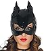 Produktbild CatWoman schwarze Maske in Vinyl für sexy Verkleidung