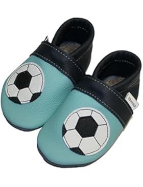 Krabbelschuhe/Babyschuhe formreich Fußball