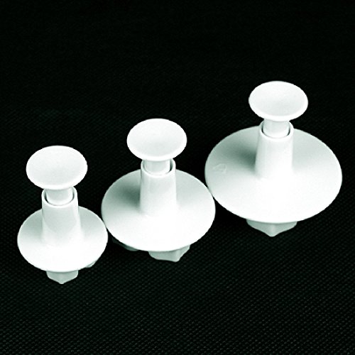 joyliveCY 3Pcs Hydrangea Fondant Kuchen Kekse Sugarcraft joyliveCY Handwerk - 6