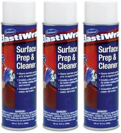 Eastwood Surface Prep 3 x 500ml Panel Cleaner Plastidip Prep Rubber Paint Prep Aerosol