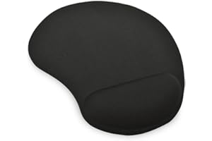 Nilox EDNET E64020 Tappetino per Mouse Colore Nero con Poggiapolsi in Gel