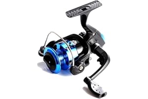 SSyang 1 Pezzi Spinning Fishing Reel 5,1:1 Mulinello da Pesca Versatile, Mulinello da Pesca, la Resistenza Massima è di 3 Catties, Adatte per Esche di Acqua Salata e Esche D'acqua Dolce, Cielo Blu