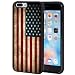Produktbild iPhone 7 Plus Case,iPhone 8 Plus Case, Slim Anti-Scratch Shockproof Silicone TPU Back Protective Cover Case for Apple iPhone 8 Plus/iPhone 7 Plus 5.5 Inch,Retro Vintage Old USA American Flag