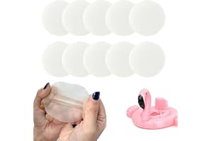 JINGEGECOME 10Pcs Inflatable Patch Repair Kit Waterproof, Air Mattress Patch Kit Heavy Duty, Self-Adhesive Air Mattress Repair Kit for Inflatable,Mattress,Inflatable,Boat,Raincoats,Umbrellas,Swimming Ring.