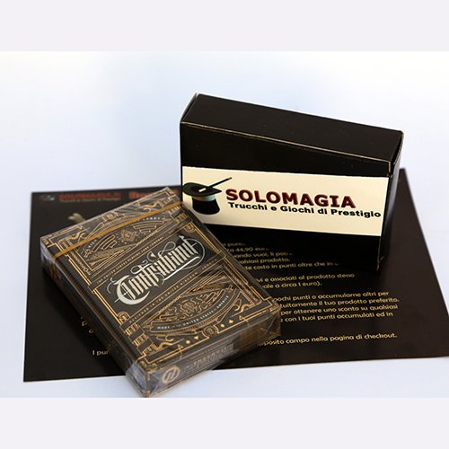 Preisvergleich Produktbild SOLOMAGIA Contraband Playing Card by Theory11 - Kartenspiele - Zaubertricks und Magie
