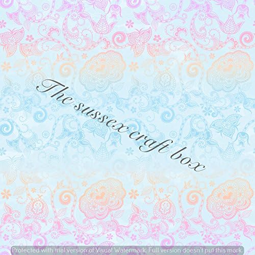 Magical unicorns Printed Canvas fabric sheet x 1 for Hair bow making templates and other crafts (18)