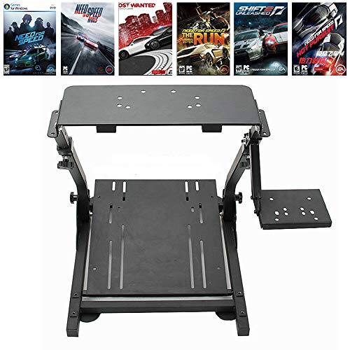 Preisvergleich Produktbild Faltbarer Rennsimulator Lenkradständer FÜR Logitech Driving Racing Simulator Lenkradständer G25 G27 G29 Spiel