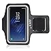 Produktbild SOCU Armband für Samsung Galaxy S8, Sport Hülle Joggen Laufen Sportarmband Schutzhülle Case und Schlüsselhalter Kopfhörer Anschluss für Samsung Galaxy s8