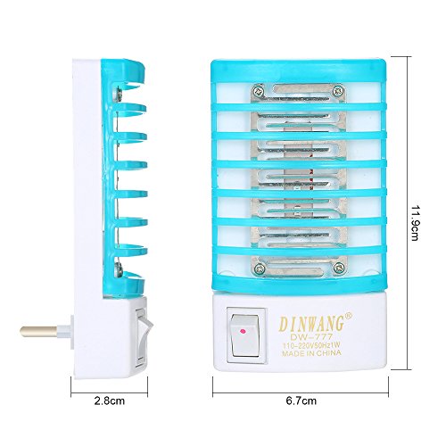 Lixada 220V Mini Zapper Lampe/Mosquito Light - 6