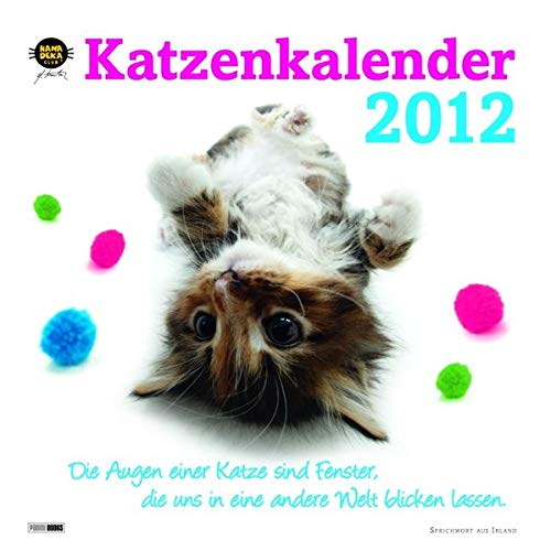Hanadeka Katzenkalender 2012: Wandkalender 2012